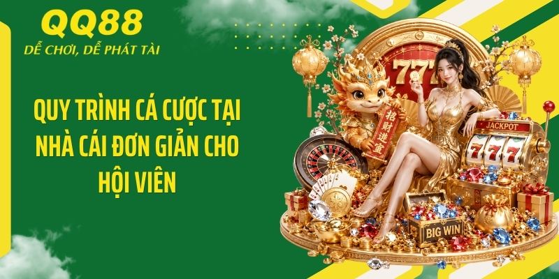 Quy trình cá cược tại nhà cái đơn giản cho hội viên