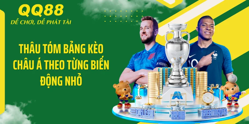 Kèo Châu Á - Bí Kíp "Tẩy Não" Nhà Cái Chia Tỷ Lệ Thắng 3 Thâu tóm bảng kèo châu Á theo từng biến động nhỏ